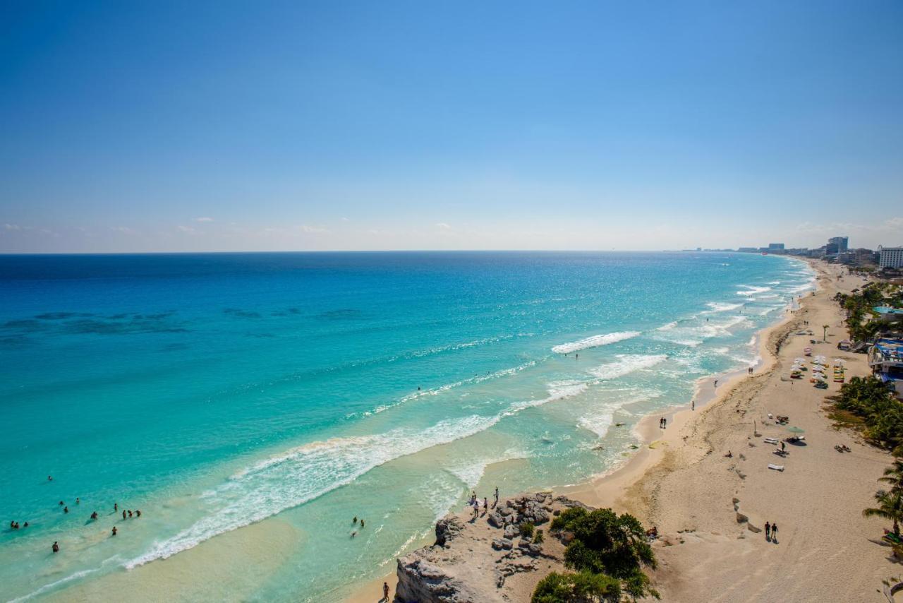 2 Story Oceanfront Penthouses On Cancun Beach! ภายนอก รูปภาพ